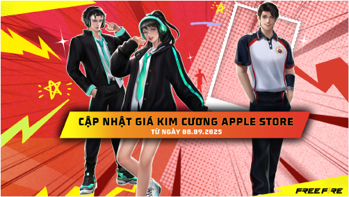 Thông báo iều chỉnh giá nạp Kim Cương trên Apple Store