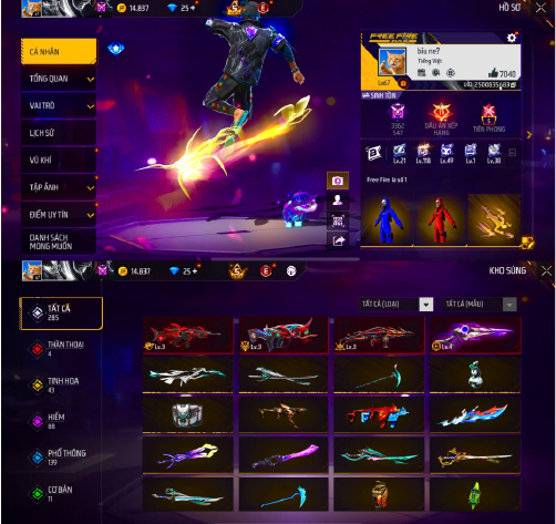 Tài khoản Free Fire #FF23