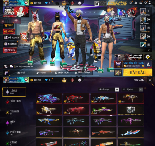 Tài khoản Free Fire #FF24