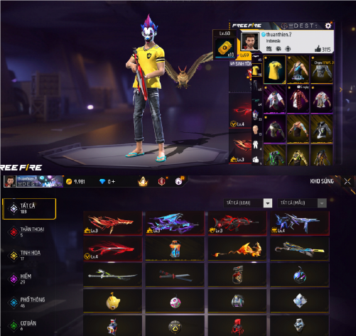 Tài khoản Free Fire #FF26