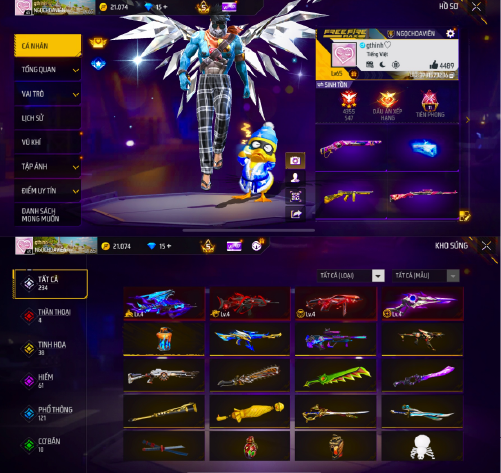 Tài khoản Free Fire Pro Max #FFPM46